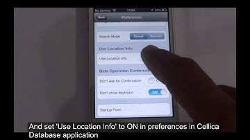 How to use Location/GPS Data and maps in Cellica Database.