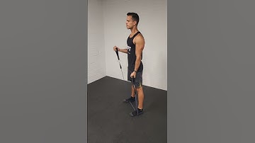 Alternating Bicep Curls - Resistance Band