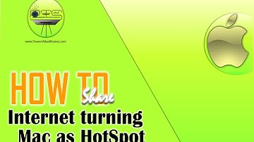 How To Turn Your MacBook Into HotSpot - [ Best Trick Ever ]