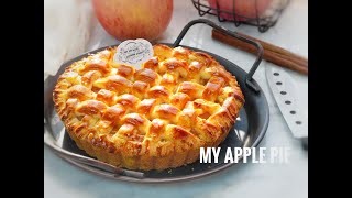 自家製超好吃的My apple pie/蘋果批/蘋果酥皮派的做法/How to make Apple Pie/ Apple Tart super easy recipe