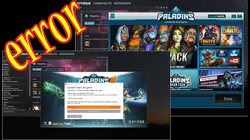 Impossible de lancer Paladins ?? Internal error connecting to Hi-Rez service