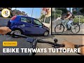 INCIDENTE SFIORATO! Che FRENI, TELAIO e MOTORE la BICI TENWAYS AGOX