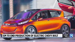 Gm To End Production Of Electric Chevy Bolt