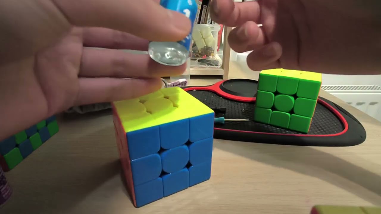 How to lubeing your cube