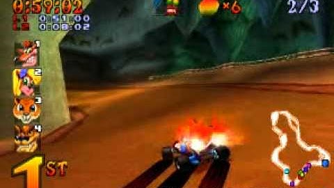 Crash Team Racing - Part 3: Mystery Caves (Trophy Race)