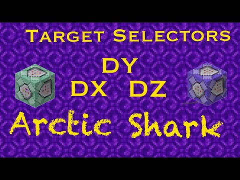 Minecraft Bedrock How to Use A DX DY DZ  Area (selecting a square/rectangle using target selectors)