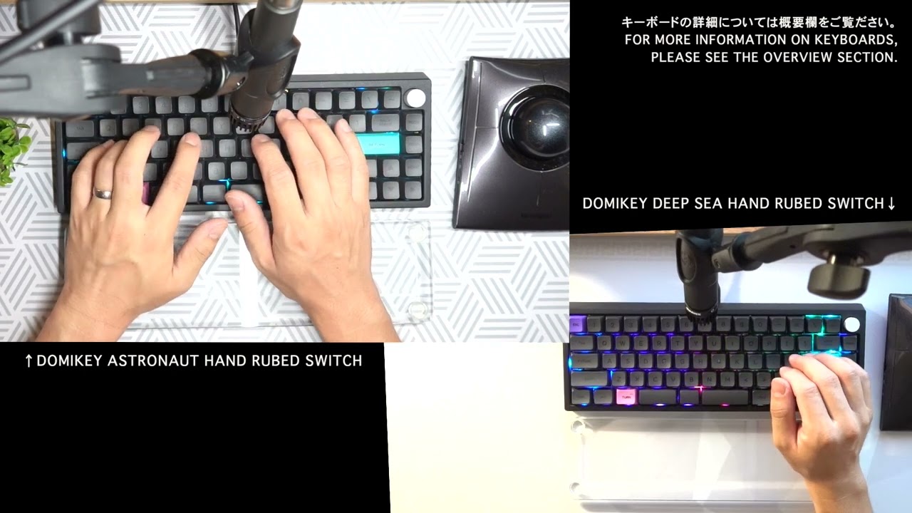 DOMIKEY HAND RUBED シリーズレビュー！ASTRONAUTとDEEP SEAはどちらが