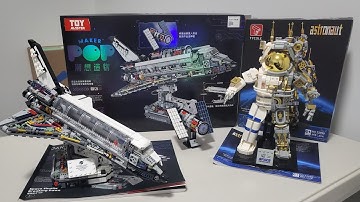Tycole Astronaut/  Jaki Maker maker pop Space Shuttle Breaking Dawn building blocks.