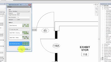 IdeateApps - Expedite Renumbering of Doors in Revit with the IdeateApps ReNumber Tool