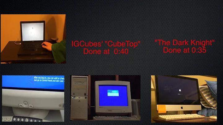 Ultimate Mac vs. PC Boot Race