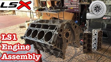 TURBO LS1 ENGINE REBUILD | BUDGET DRIFT CAR!!! Part 2