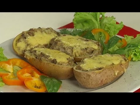 Жульен в картофеле