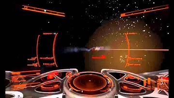 Clipper vs Vulture PvP [CMDR Goozman] Elite dangerous 1.3