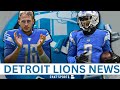 Today&#39;s Lions News: Lions NEW Helmet is FIRE! Jameson Williams Reduced Suspension? + Jared Goff #1