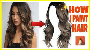 VEXEL ART HAIR TUTORIAL || sketchbook app