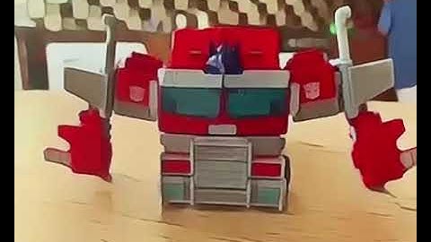 Voyager class Optimus Prime Rise of the Beast stop motion (@veermotions)