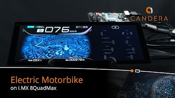Candera "Electric Motorbike" HMI - (on NXP iMX8QM)