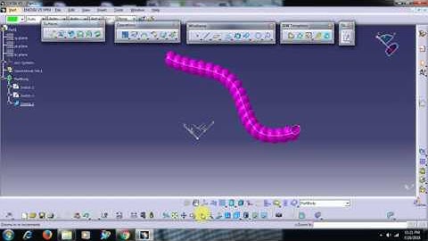 CATIA V5 - SURFACING - WITH REF SURFACE COMMAND
