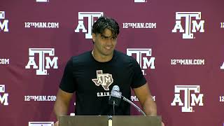 Details Texas A&M LB Noah Mikhail discusses win over Missouri State Update
