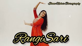 RANGISARI Dance cover | Jug Jug Jeeyo | Varun D , Kiara A | Shona Nahar Choreography