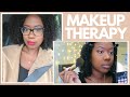 Makeup Therapy | Being a Black Woman in America | thedailyfro