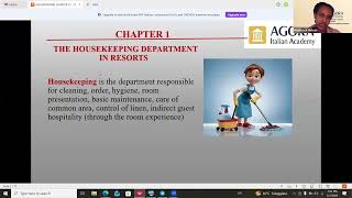 HOUSEKEEPING TRAINING COURSE | LESSON 1 | HOUSEKEEPING DEPARTMENT &amp; ROLES | TRAINER MASTEWAL
