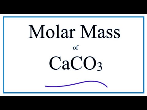 Molar Mass / Molecular Weight of CaCO3: Calcium carbonate