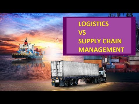 Video: Differenza Tra Logistica E Gestione Della Supply Chain