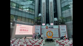 Opening Bell Ceremony of Balu Forge Industries Limited