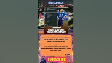 THOM HAYE JUGA DIHUJAT OKNUM NETIZEN GUYS ! #persib #infopersib #beritapersib #shortvideo #bobotoh