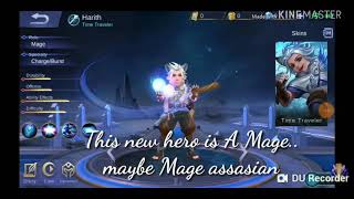 New Unreleased hero Harith the time traveller.(Skill explaination)