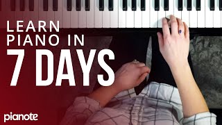 7 Days To Learning Piano (Beginner Lesson) screenshot 1