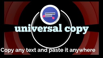 Most wanted App 😮 Universal copy | how to copy text from android screen and paste it anywhere.