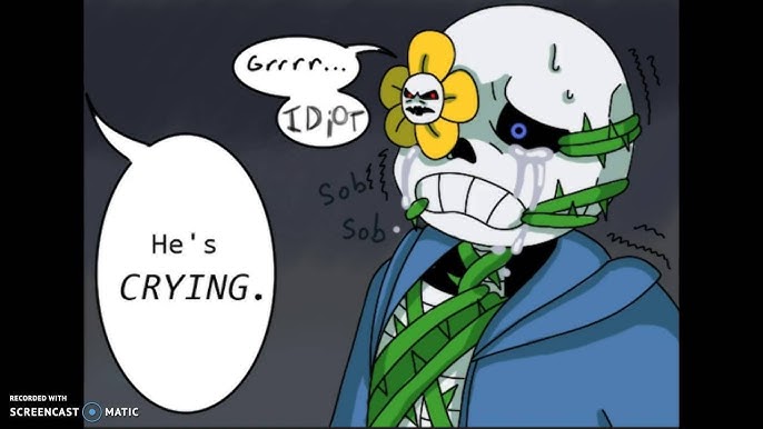 I'LL RIP YOU TO SHREDS (Flowey, Undertale) JustAnotherWalnut -  Illustrations ART street