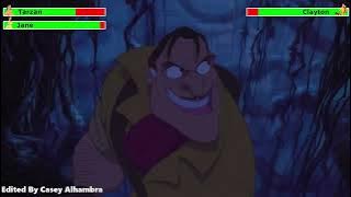 Tarzan (1999) Final Battle with healthbars 2/2