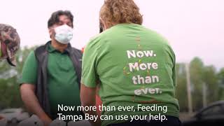 Volunteering at Feeding Tampa Bay