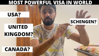 Which Country VISA is the Most POWERFUL in World?