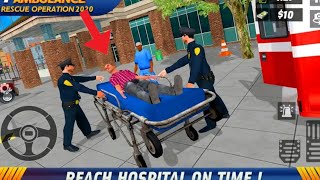 Police Ambulance Simulator 202 #3 - Police Car Games - Android Gameplay screenshot 4