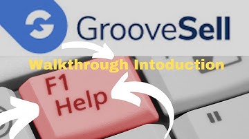 GrooveSell | Walkthrough Introduction