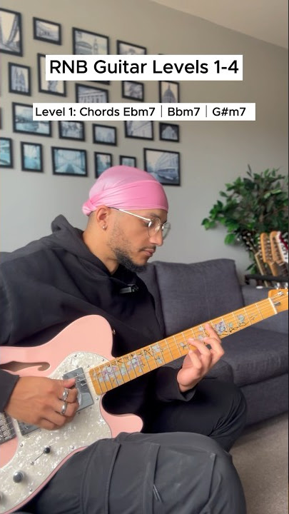 Apply these 4 steps to your RnB chord progressions #guitar #rnbguitar #rnb #music #neosoul