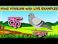 Hindi vyanjan with live examples       hindi vyanjan  watrstar