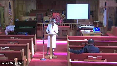 Pleasant Green Honorable Tabitha Porter preaches P...