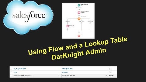 Using Flow with Lookup Table