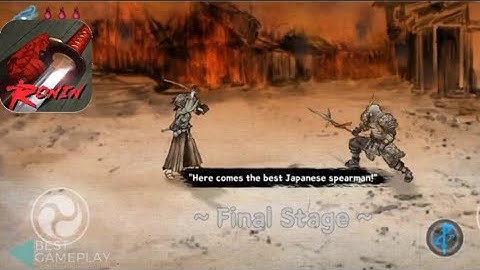 Ronin the last samurai walkthrough android/ios