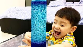 CARA MEMBUAT LAVA LAMP | Eksperimen Lampu Lava