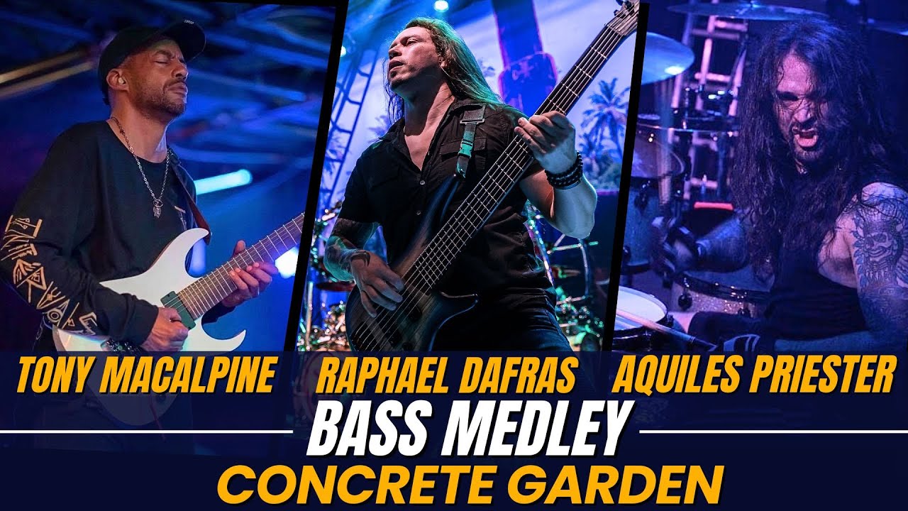 Tony MacAlpine Bass Medley feat. Aquiles Priester, Luis Kalil e Junior Careli