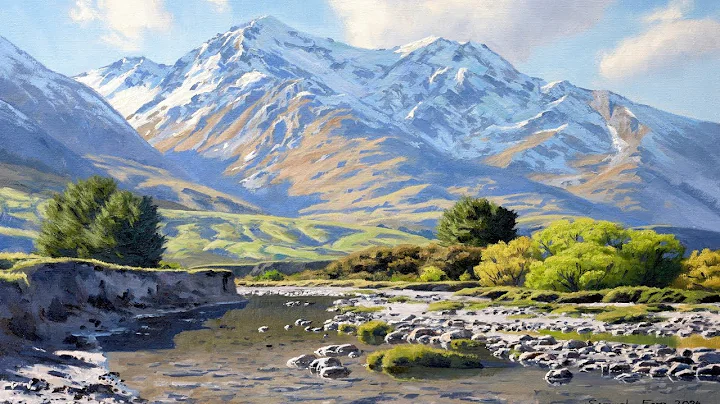 This Oil Painting Hack Made My Mountains Look REAL! thumbnail