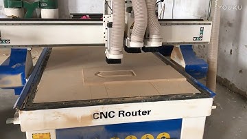 AccTek three heads CNC router, cheap ATC cnc router, three process cnc router