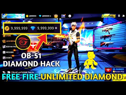 FREE FIRE NEW DIAMOND HACK || FF NEW MOD MENU APK || UNLIMITED DIAMOND SCRIPT