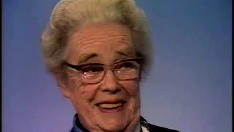 Barbara Woottton invterview | Baroness Wootton | S...